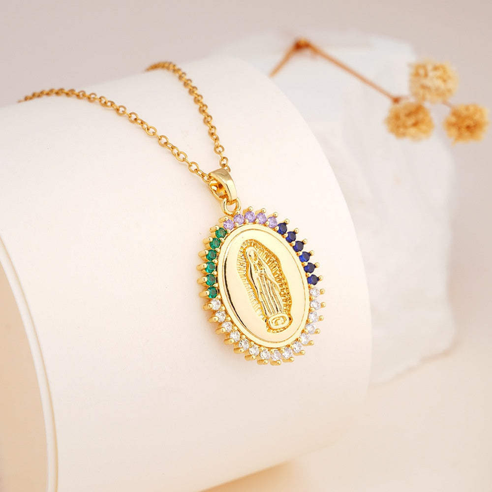 Virgin Mary Pendant Necklace Collection