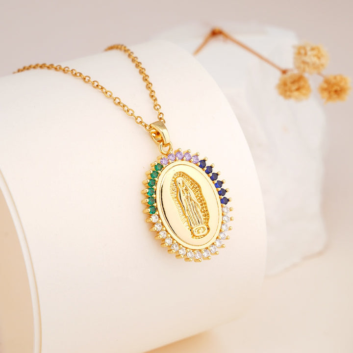 Virgin Mary Pendant Necklace Collection