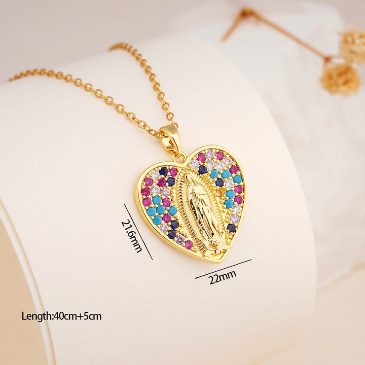 Virgin Mary Pendant Necklace Collection