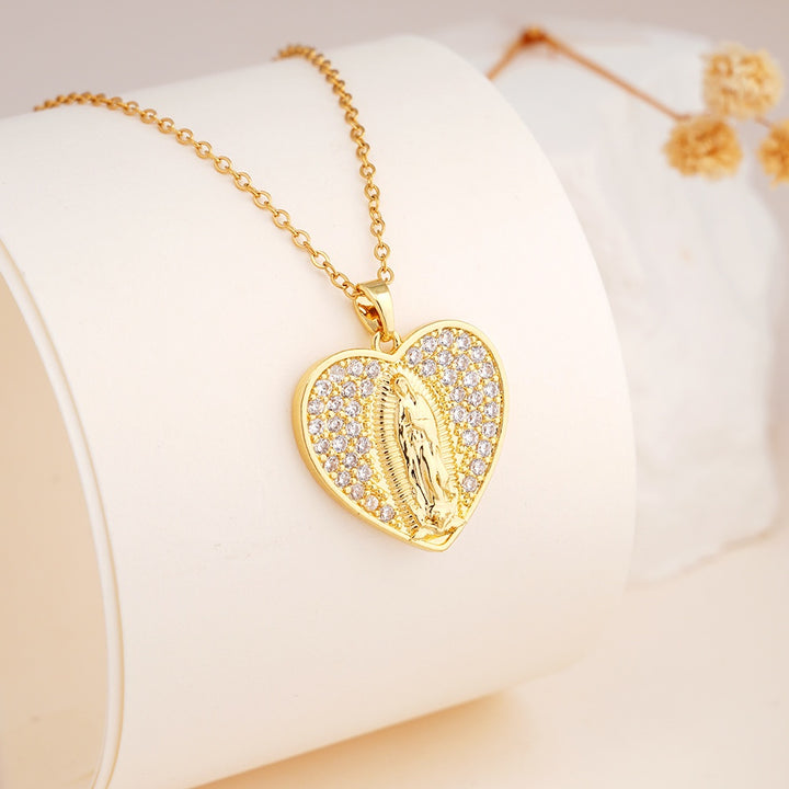 Virgin Mary Pendant Necklace Collection