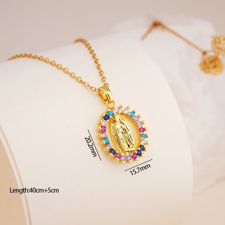 Virgin Mary Pendant Necklace Collection