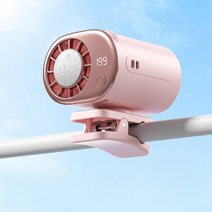 Clip on Air Conditioner Fan with LED Display