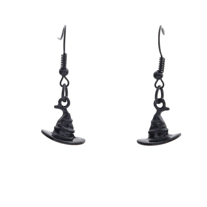 Witch Hat Halloween Dangle Earrings