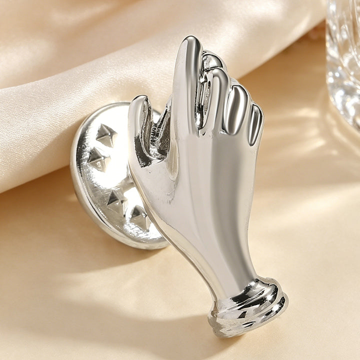 Hand Vase Necklace Brooch Gift Set