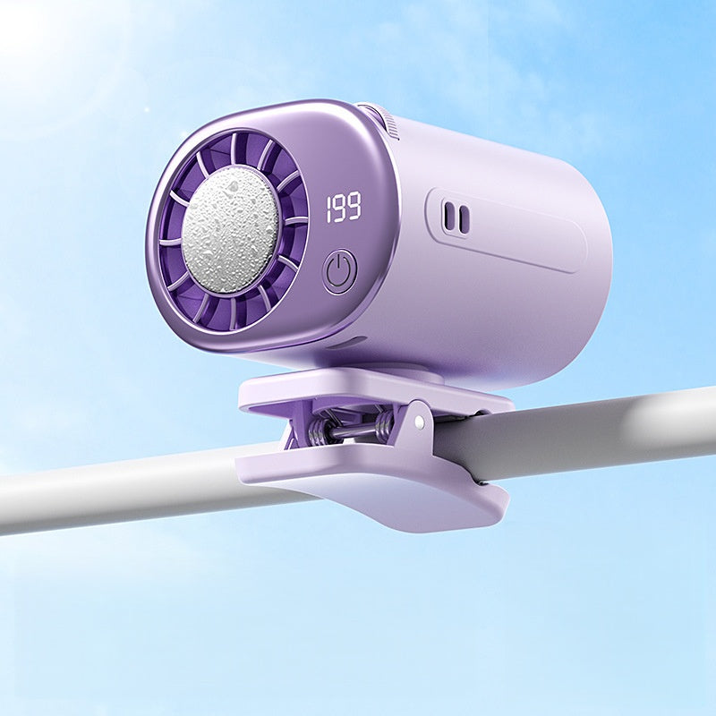 Clip on Air Conditioner Fan with LED Display