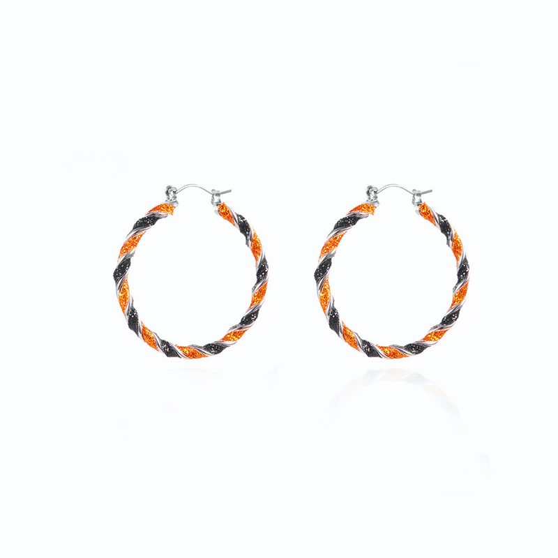 Ghost Pumpkin Halloween Drop Earrings