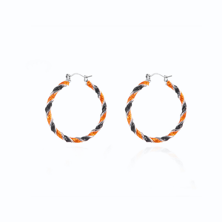 Ghost Pumpkin Halloween Drop Earrings