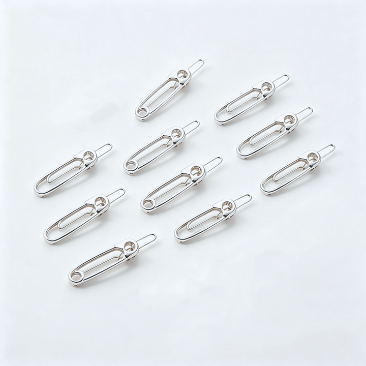 Safety Pin Hair Clips Minimal Everyday Accessory