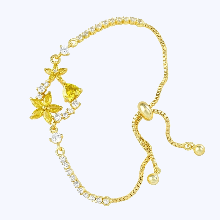 Garden Style Floral Pendant Jewelry Set