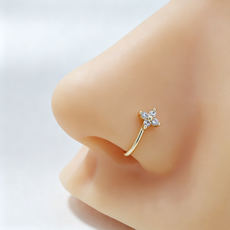 Three Piece U Nose Cuff Set Daily Wear