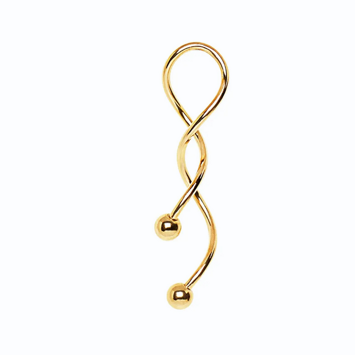 Spiral Twist Piercing Jewelry