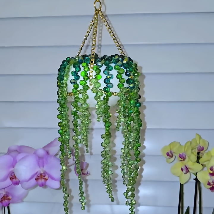 Crystal Beaded Hanging Decor Kit