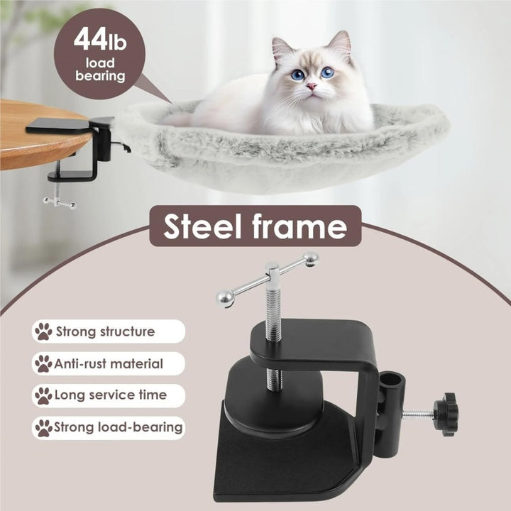 Cat Desk Bed Clamp Hammock for Work