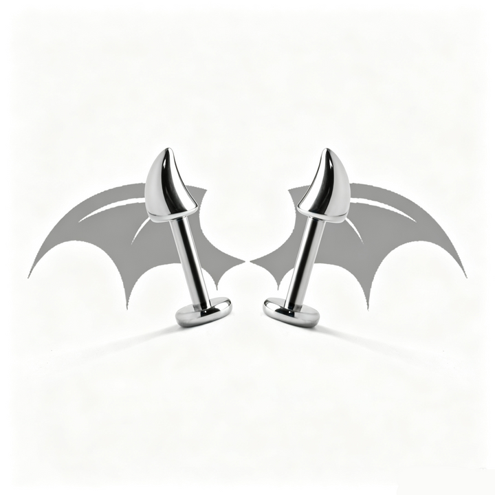 Devil Horn Cartilage Stud Alt Daily Piercing Earring