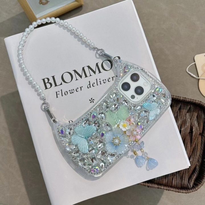 Butterfly Phone Case Handbag Set Summer Carry