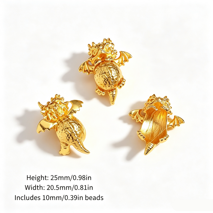 Dragon Pearl Spacer Bead for DIY Jewelry