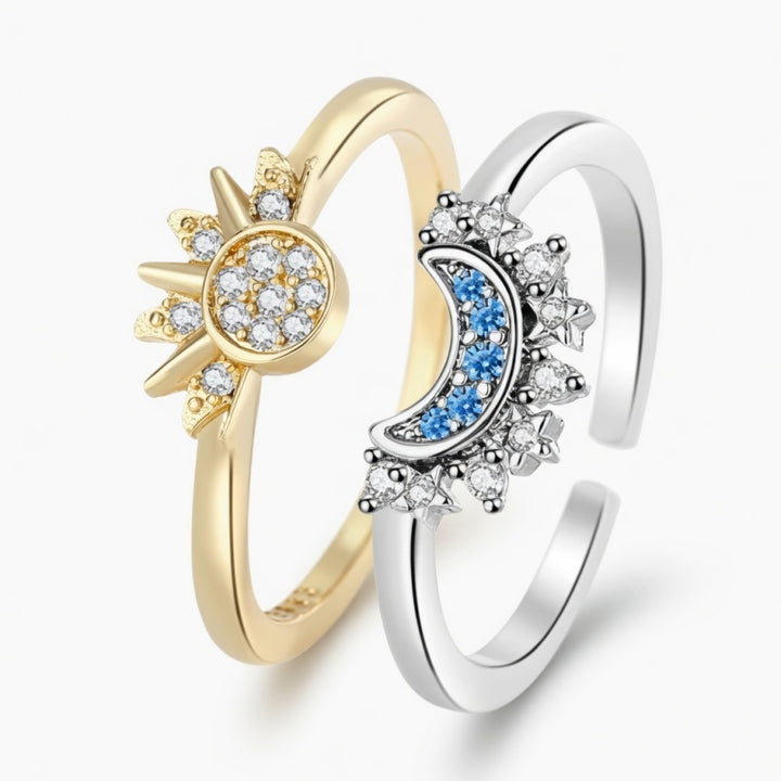 Sun &amp; Moon Magnetic Jewelry Set