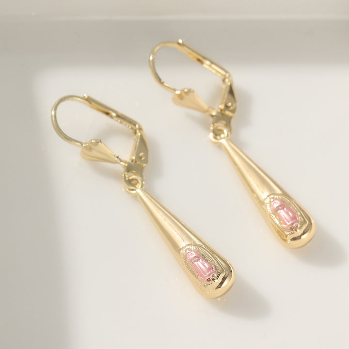 Simple Long Teardrop Fashion Earrings