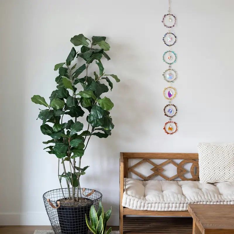7 Chakra Crystal Sun Catcher Decor