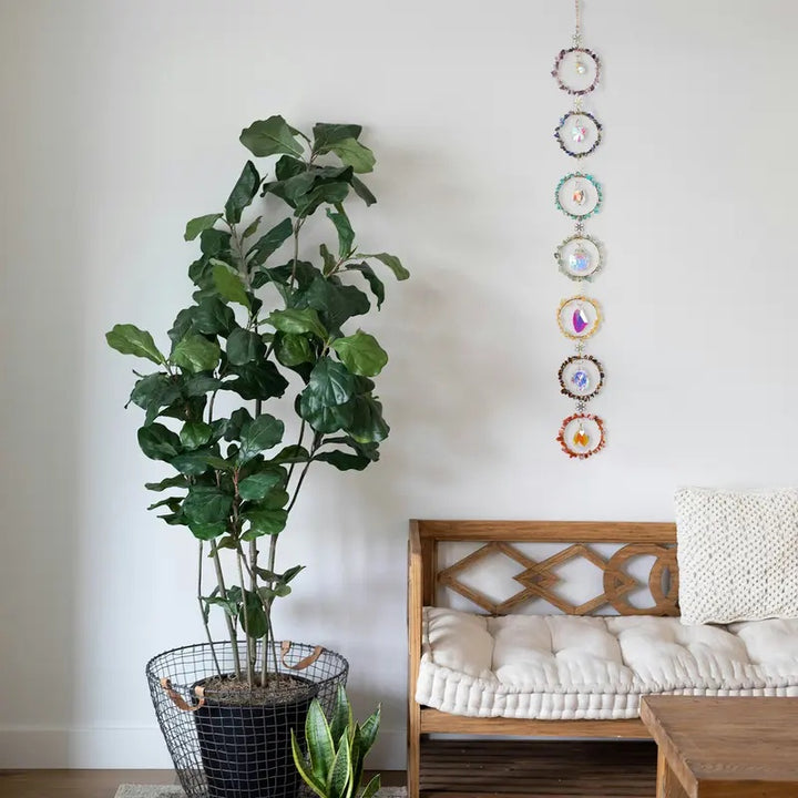 7 Chakra Crystal Sun Catcher Decor