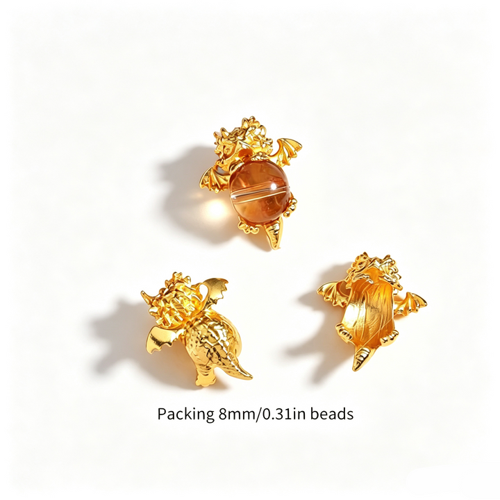 Dragon Pearl Spacer Bead for DIY Jewelry