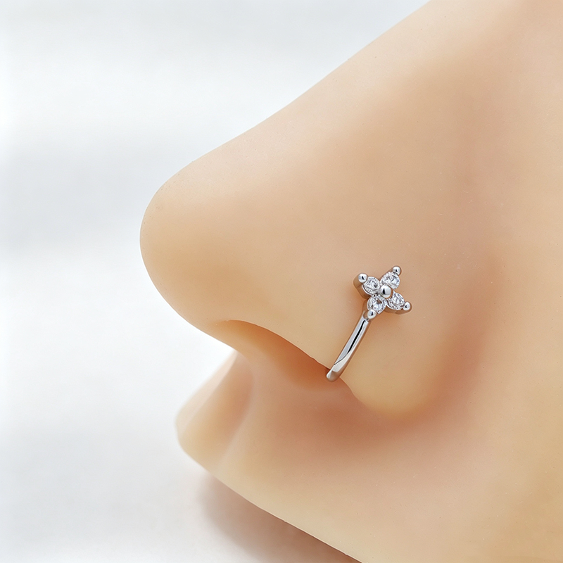 Three Piece U Nose Cuff Set Daily Wear