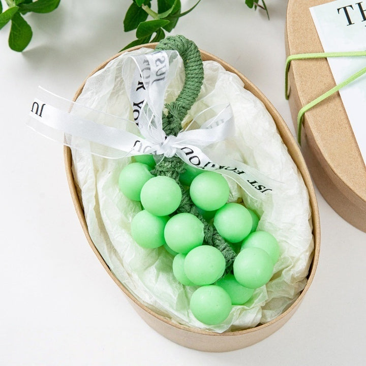 Crystal Grape Soap String – Handmade Moisturizing Grape-Shaped Soap for Bathroom Décor &amp; Daily Cleansing