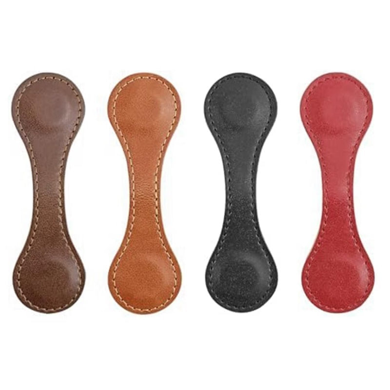 Luxury Leather Magnetic Bookmarks – Strong Hold Page Markers for Book Lovers