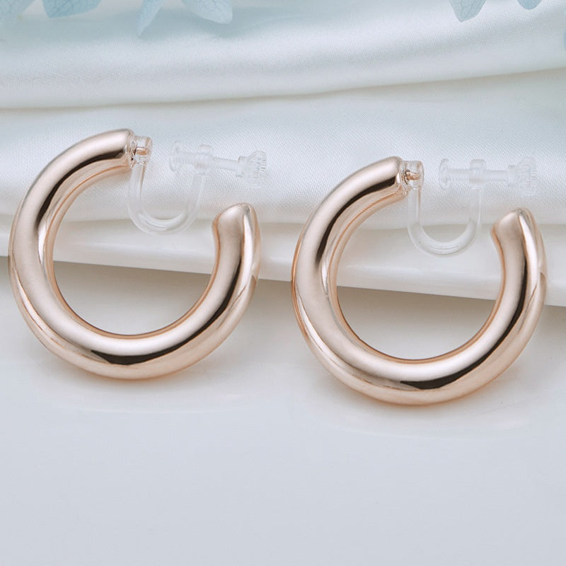 Clip On Hoop Earrings  Everyday Style