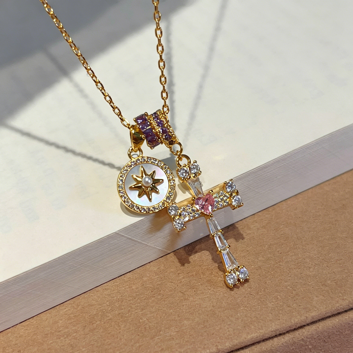 Cute Charm Pendant Necklace Set for Women