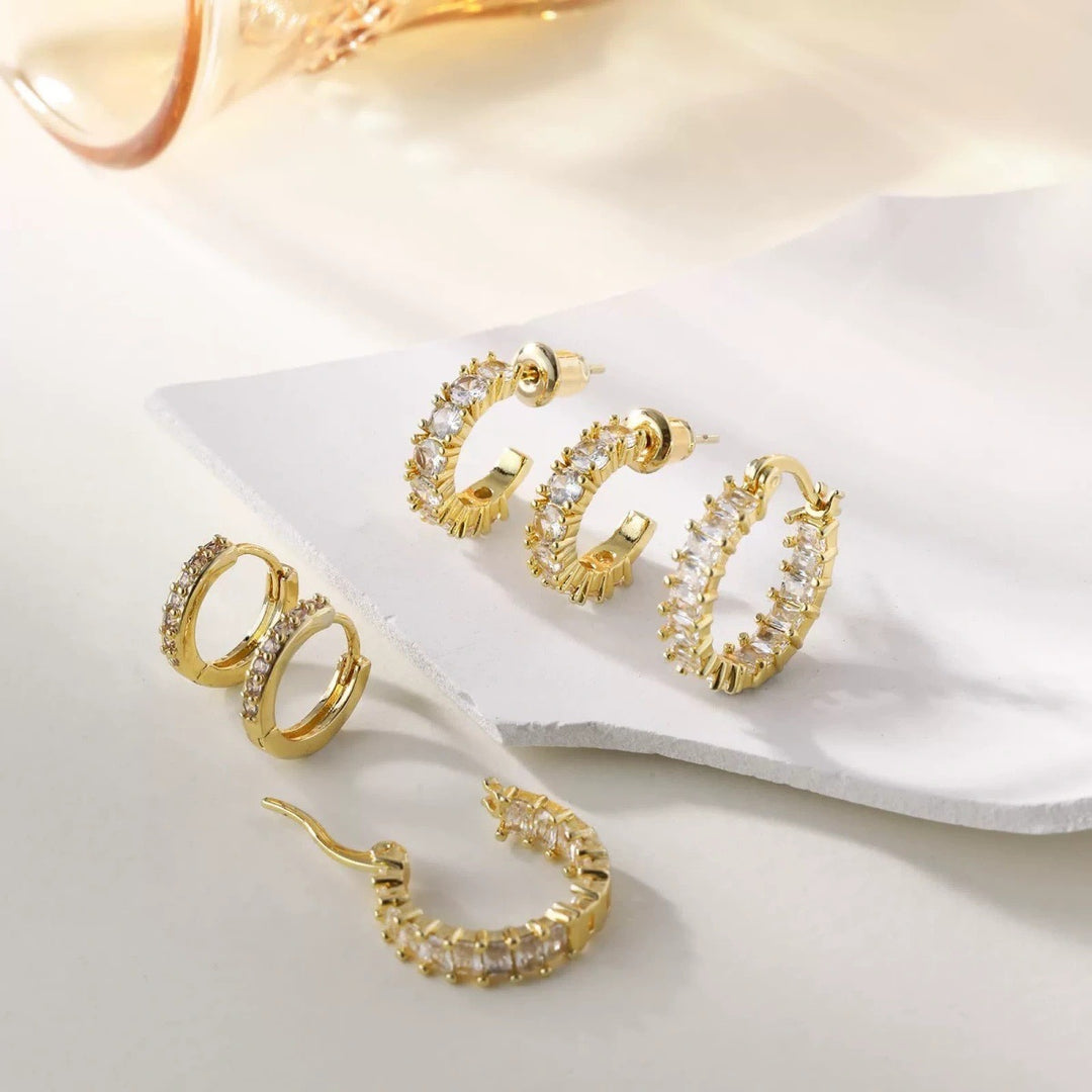 Mix Match Hoop Earring Set