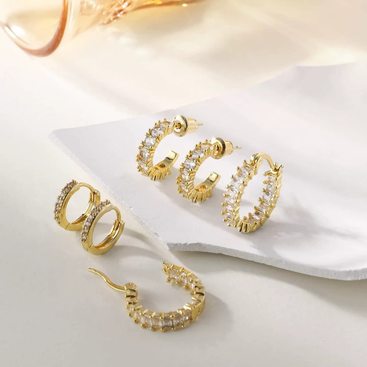 Mix Match Hoop Earring Set