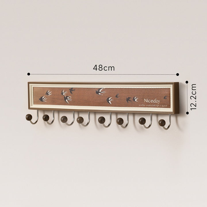 Dopamine-inspired Wabi-Sabi style vintage wall hooks