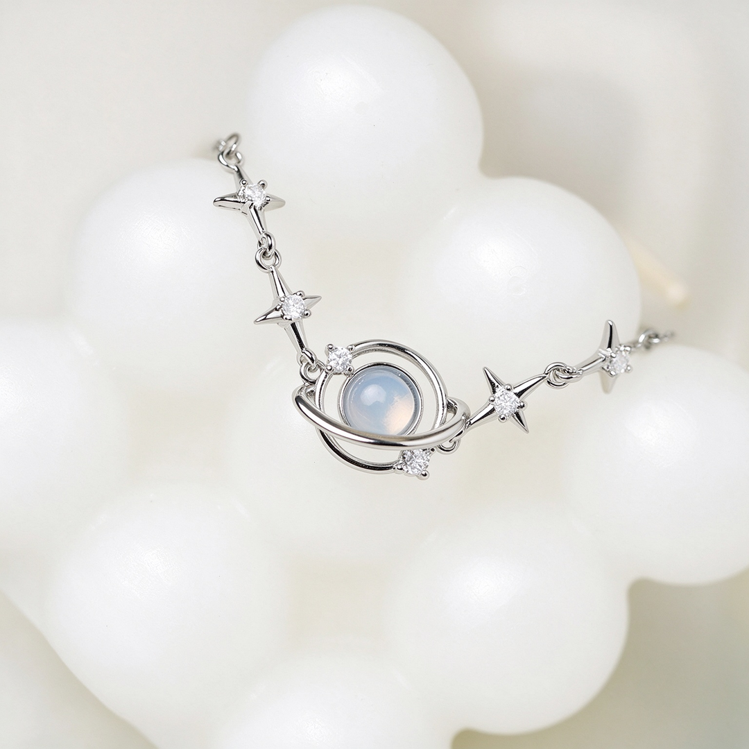 Celestial Planet Star Charm Bracelet