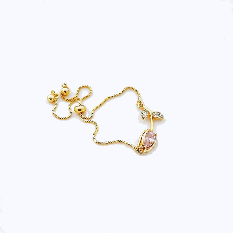 Tulip Necklace and Bracelet Set