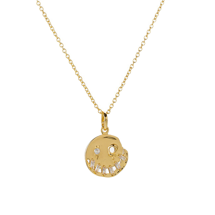 Birthstone Pumpkin Halloween Necklace