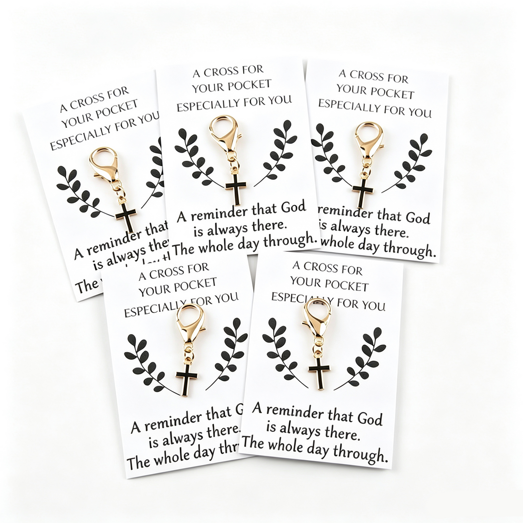 Cross Keychain Blessing Gift Charm