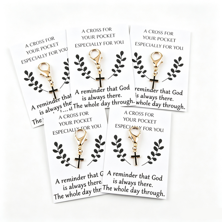Cross Keychain Blessing Gift Charm