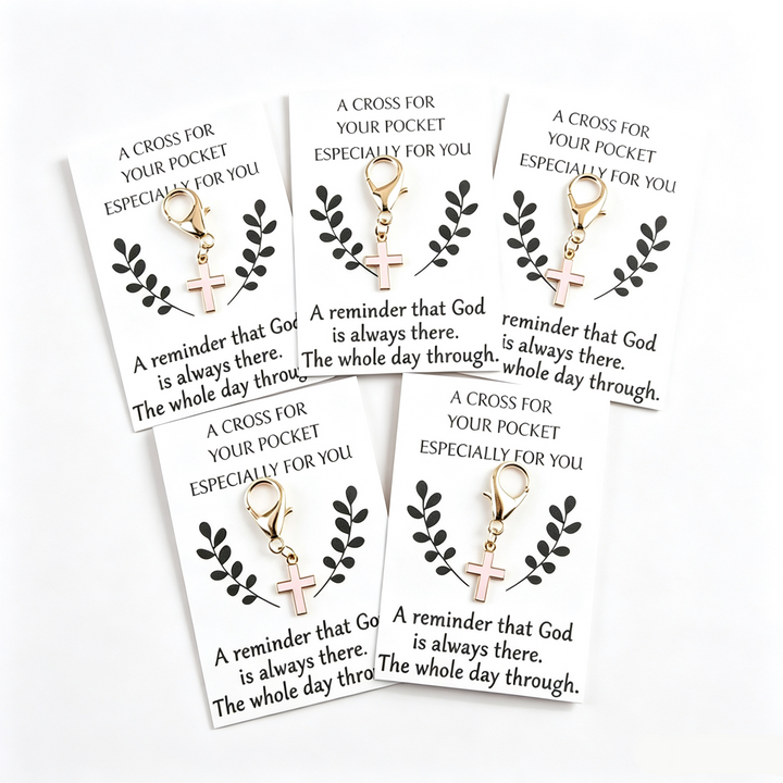 Cross Keychain Blessing Gift Charm