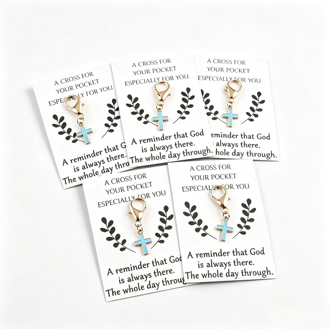 Cross Keychain Blessing Gift Charm