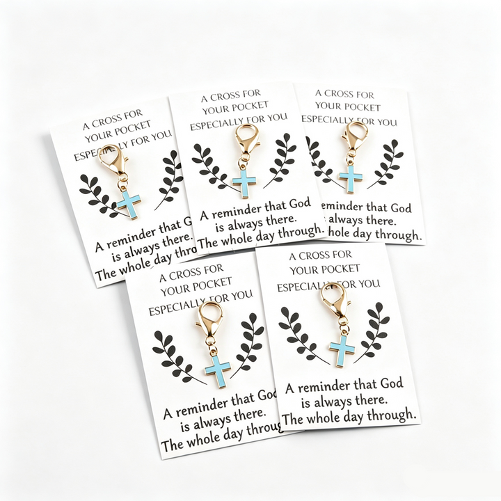 Cross Keychain Blessing Gift Charm