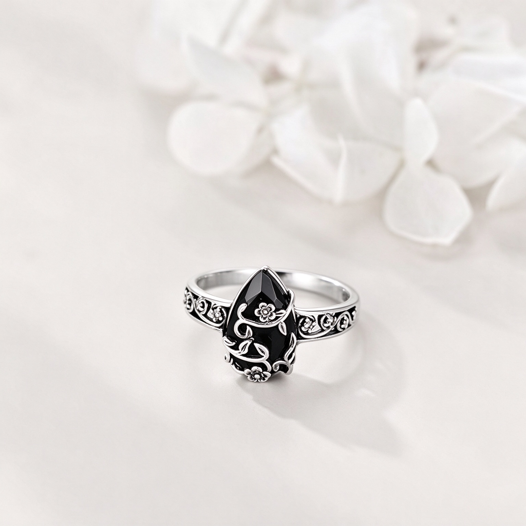 Floral Vine Statement Ring for Everyday