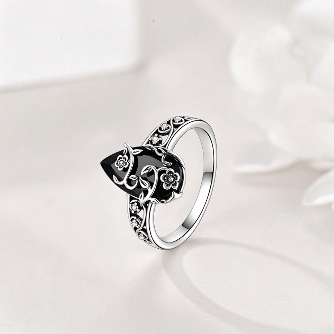 Floral Vine Statement Ring for Everyday