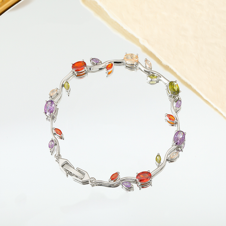 Luxury Zircon Gold-Plated Bracelet