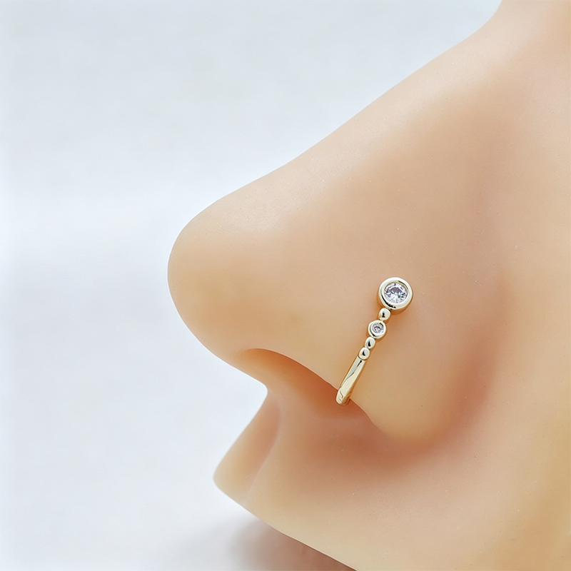 Three Piece U Nose Cuff Set Daily Wear