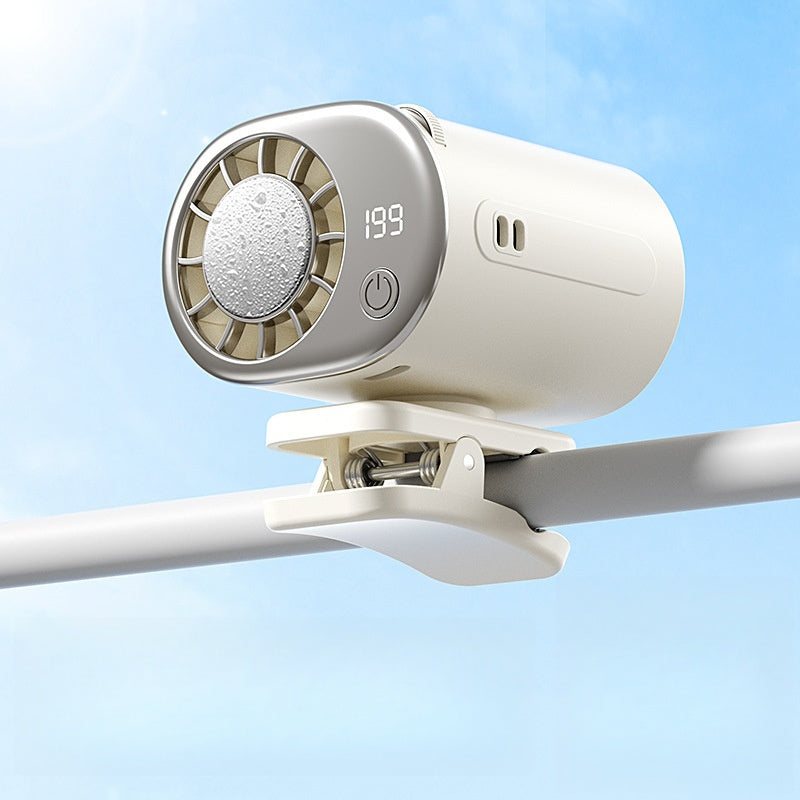 Clip on Air Conditioner Fan with LED Display