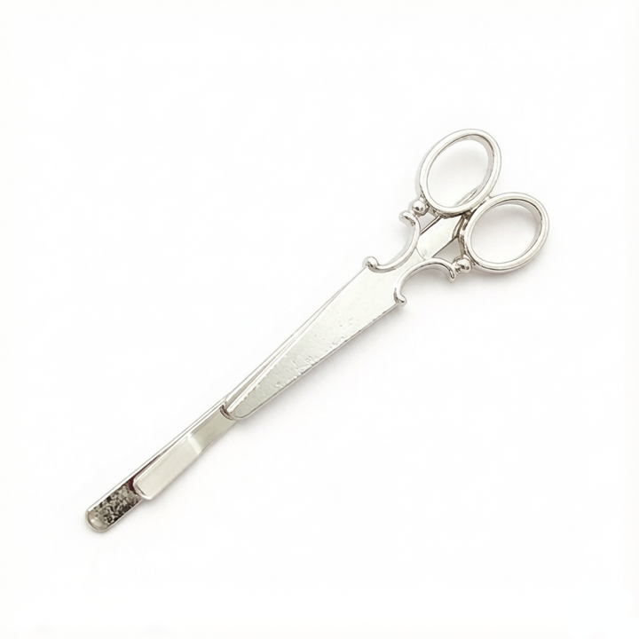 Creative Mini Scissors Shaped Decor Hair Barrette