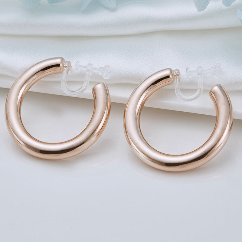 Clip On Hoop Earrings  Everyday Style