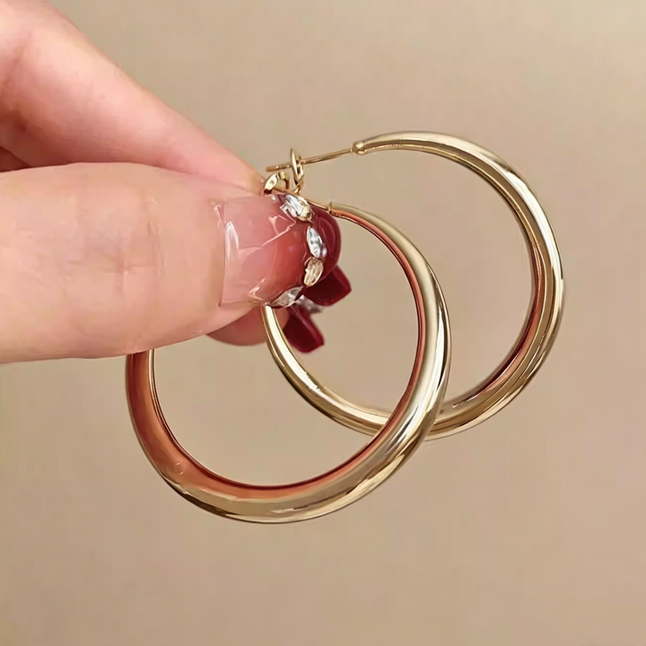 Classic Hoop Earrings Everyday Style