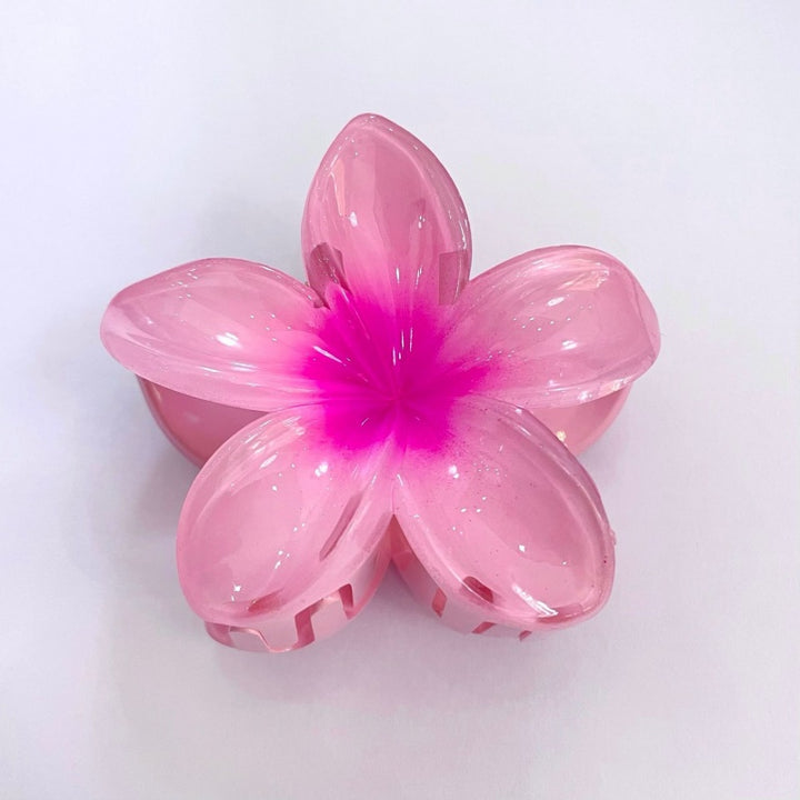 Plumeria Flower Hair Clip Beach Style